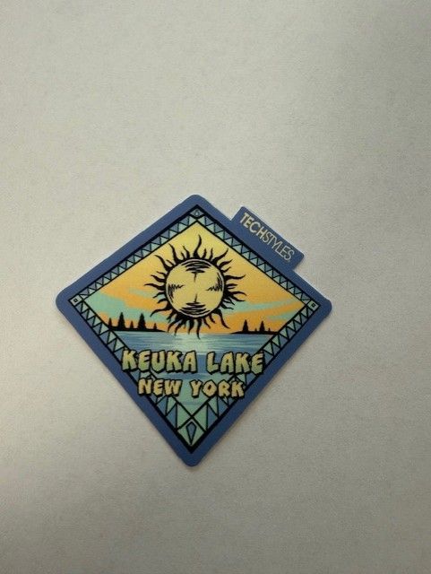 Keuka Lake, New York Sunset Sticker