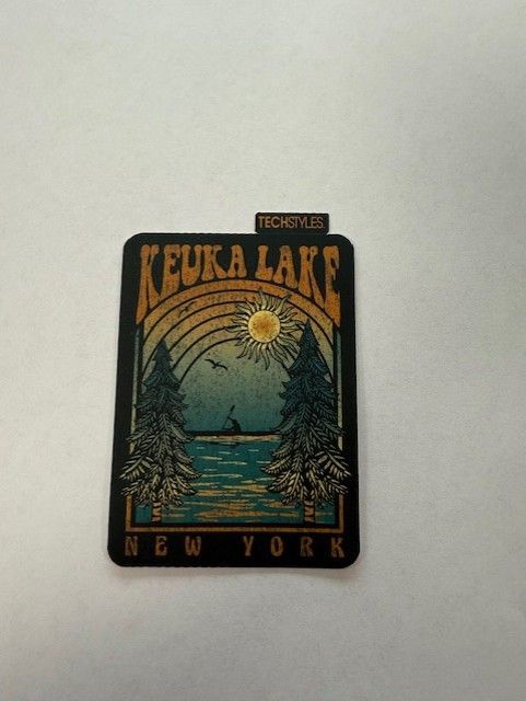 Keuka Lake Sunset Sticker