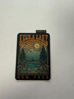 Keuka Lake Sunset Sticker