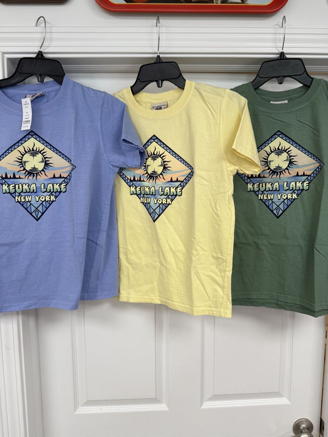 Youth Keuka Lake Sunset Tees - Multiple Colors