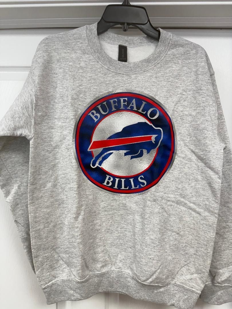 Buffalo Bills Foil Crewneck