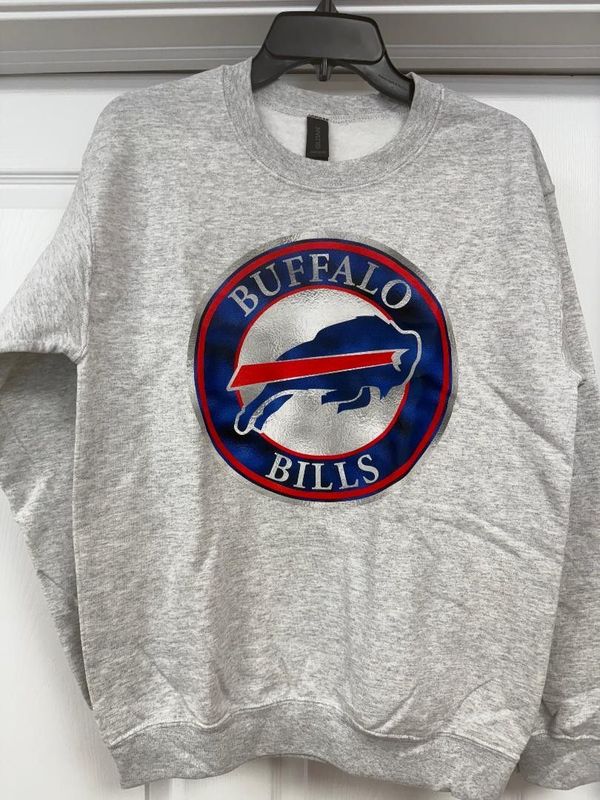 Buffalo Bills Foil Crewneck