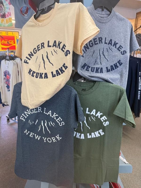 Finger Lakes, Keuka Lake Tee - Multiple Colors