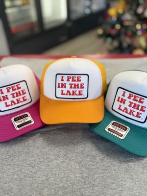 I Pee in the Lake Trucker Hat