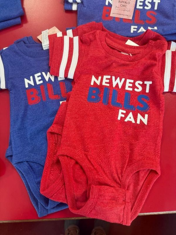 Newest Bills Fan Onesie