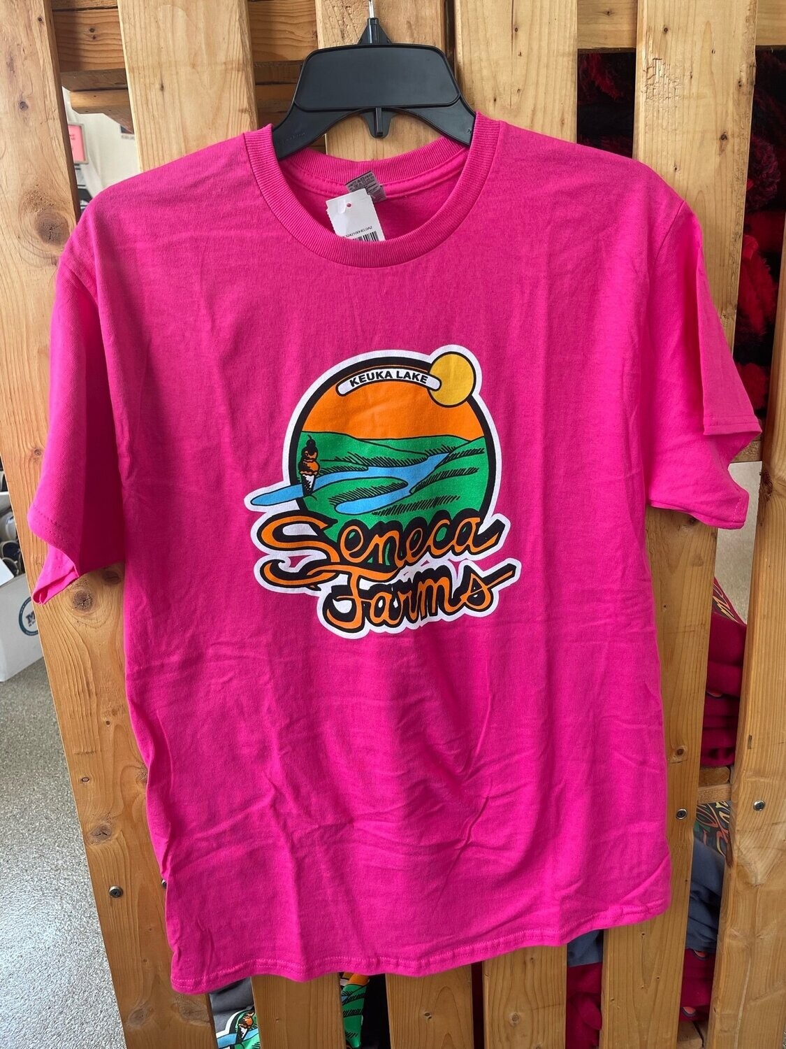 Seneca Farms Classic Tee, Size: Small, Color: Helicionia/Dark Pink