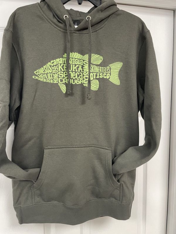 Finger Lakes Fish Hoodie