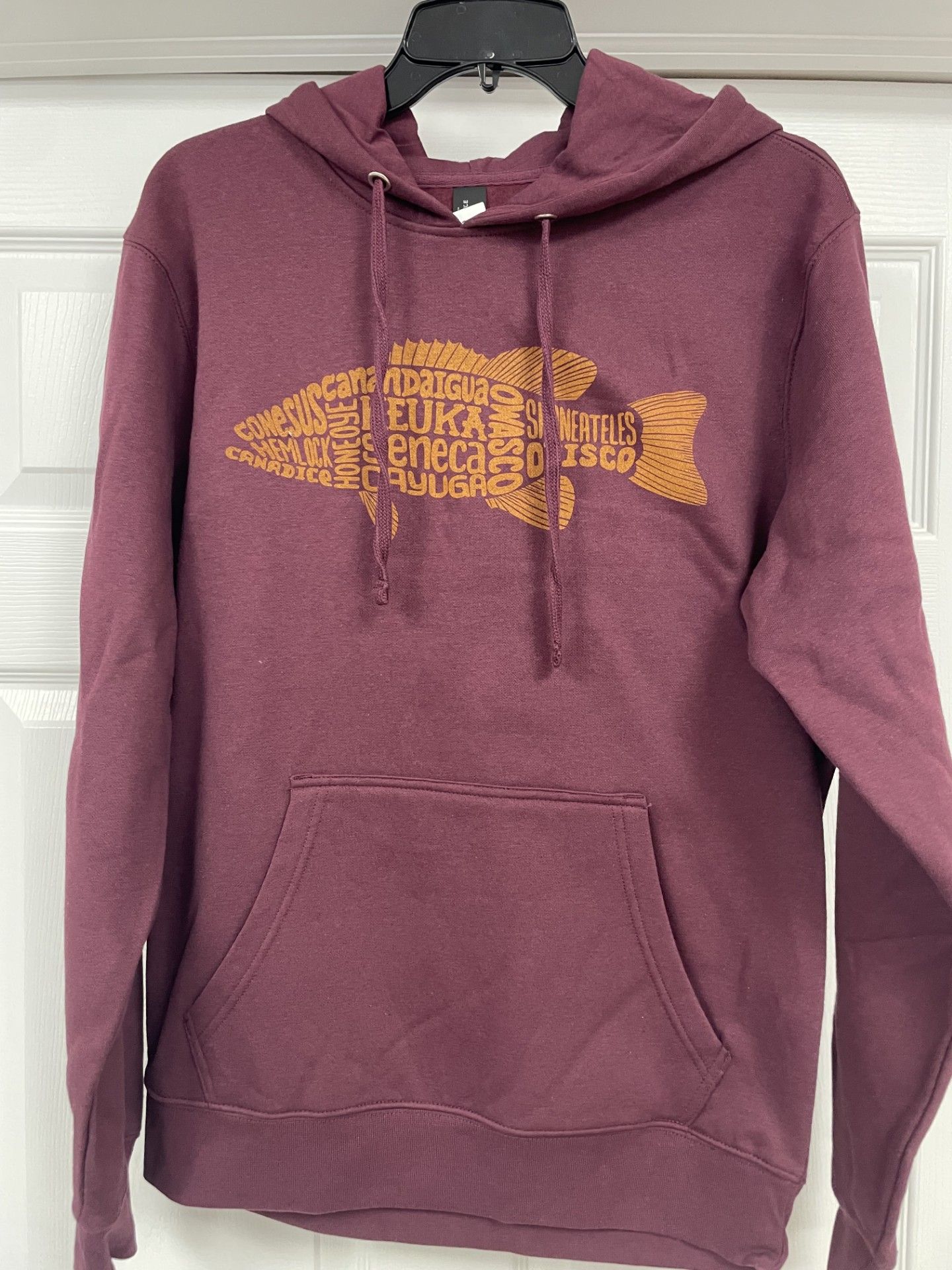 Finger Lakes Fish Hoodie