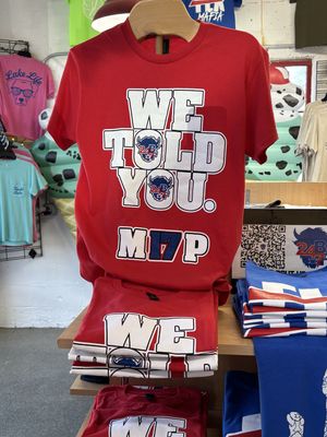Buffalo Bills "We Told You" MVP Tee