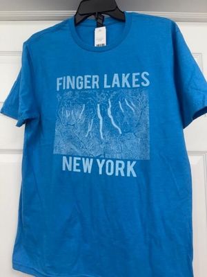 Finger Lakes Typography Tee