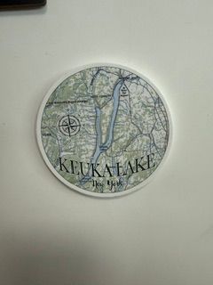 Keuka Lake Map Magnet
