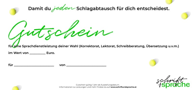 Stil, Satz und...