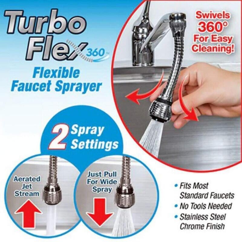 Turbo Flex 360 Faucet Extension