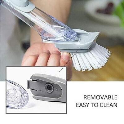 Liquid dispensing brush
