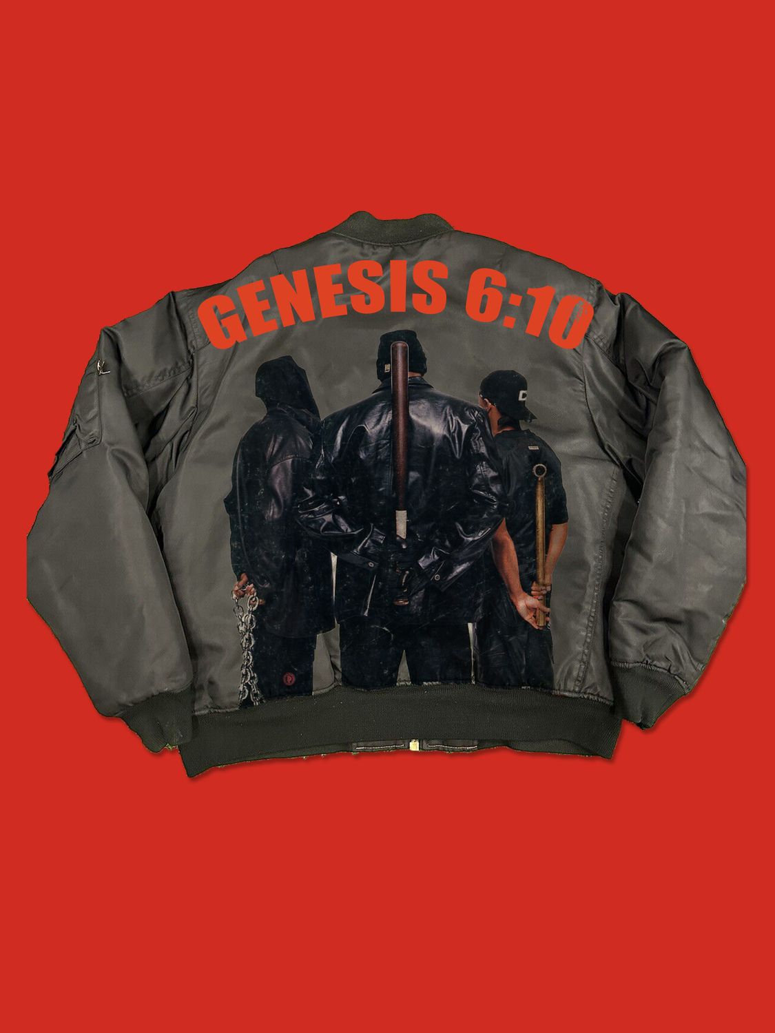 Genesis 6:10 Flight Jacket