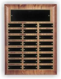 Perpetual Plaque with 24 Engraving Plates