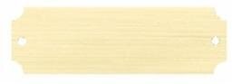 Name Plate Gold Barhill 1" x 3.25"