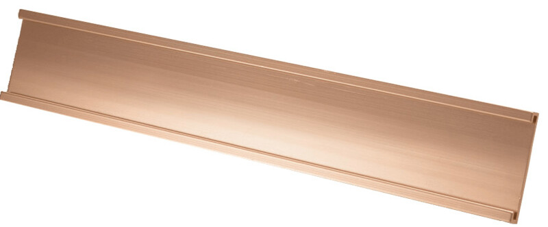 Wall Nameplate Holder 1" x 6"