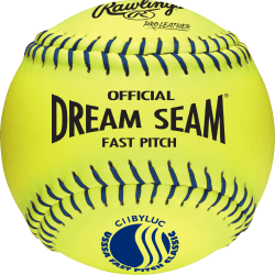 Rawlings Pro Leather Official USSSA Dream Seam 11" Fastpitch Softball Dozen