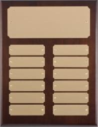 Perpetual Plaque with 12 Engraving Plates