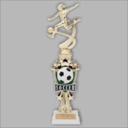 Assembled Motion Trophy Soccer Female