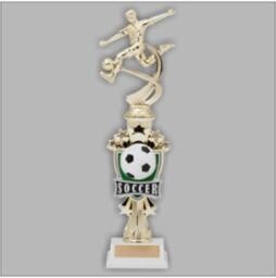 Assembled Motion Trophy Soccer Male