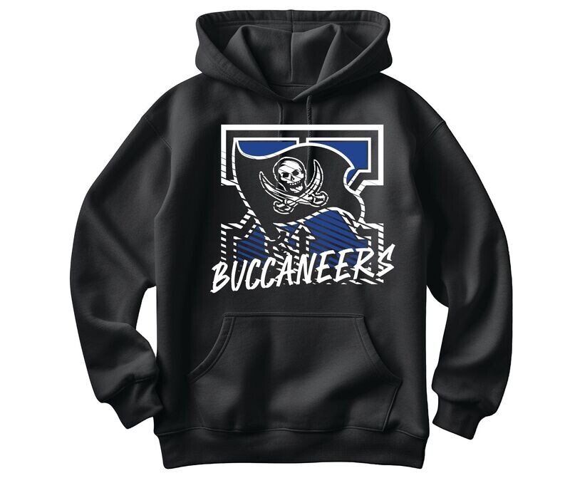 Xenia Bucs Flag Hooded Sweatshirt