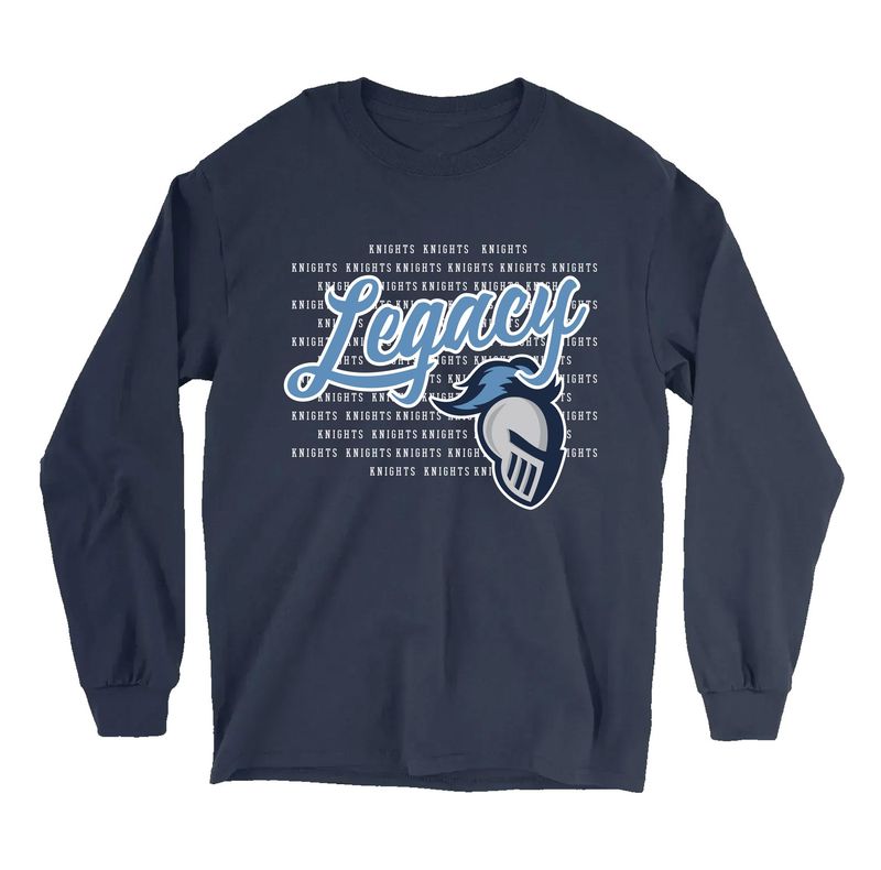 Legacy Knight Head Long Sleeve T-Shirt