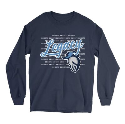 Legacy Knight Head Long Sleeve T-Shirt