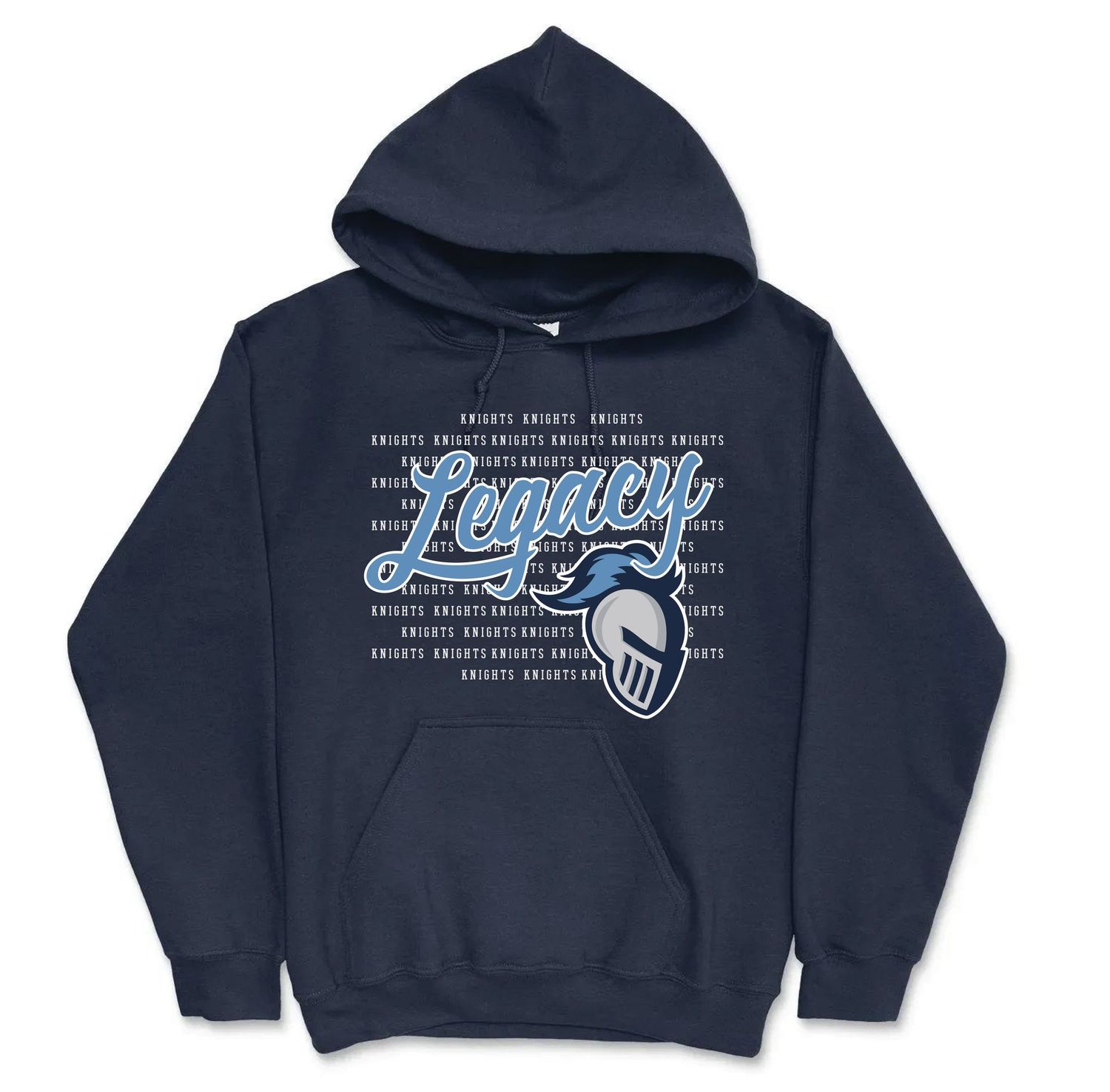 Legacy Knight Head Hooded Sweatshirt