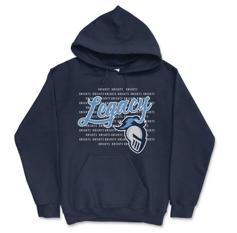 Legacy Knight Head Hooded Sweatshirt