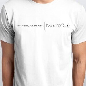 Your Vision, Our Creation White & Black