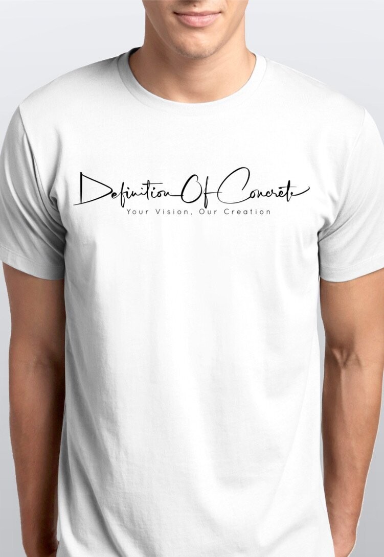 Definition Of Concrete White & Black