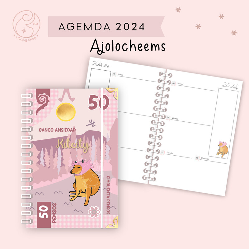 Agenda Semanal 2024 Especiales (Cheems, Harry, Disney)