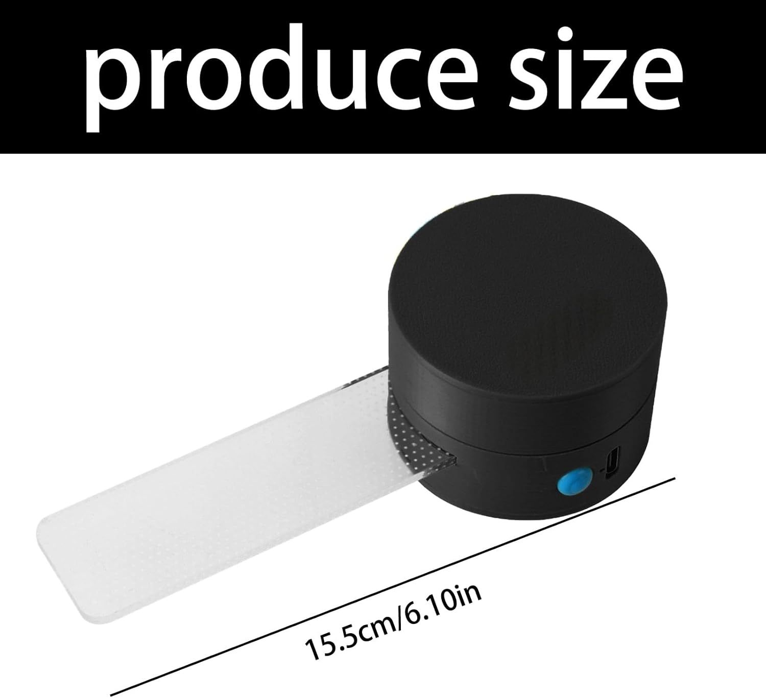 Magnet-Attached LED Tinting Light, Window Film Cutting, Car Tint Edge-Cutting, Car Tint Magnetics Edge Rechargeable Lighting Tool Professional for Window, with Silicone Grip