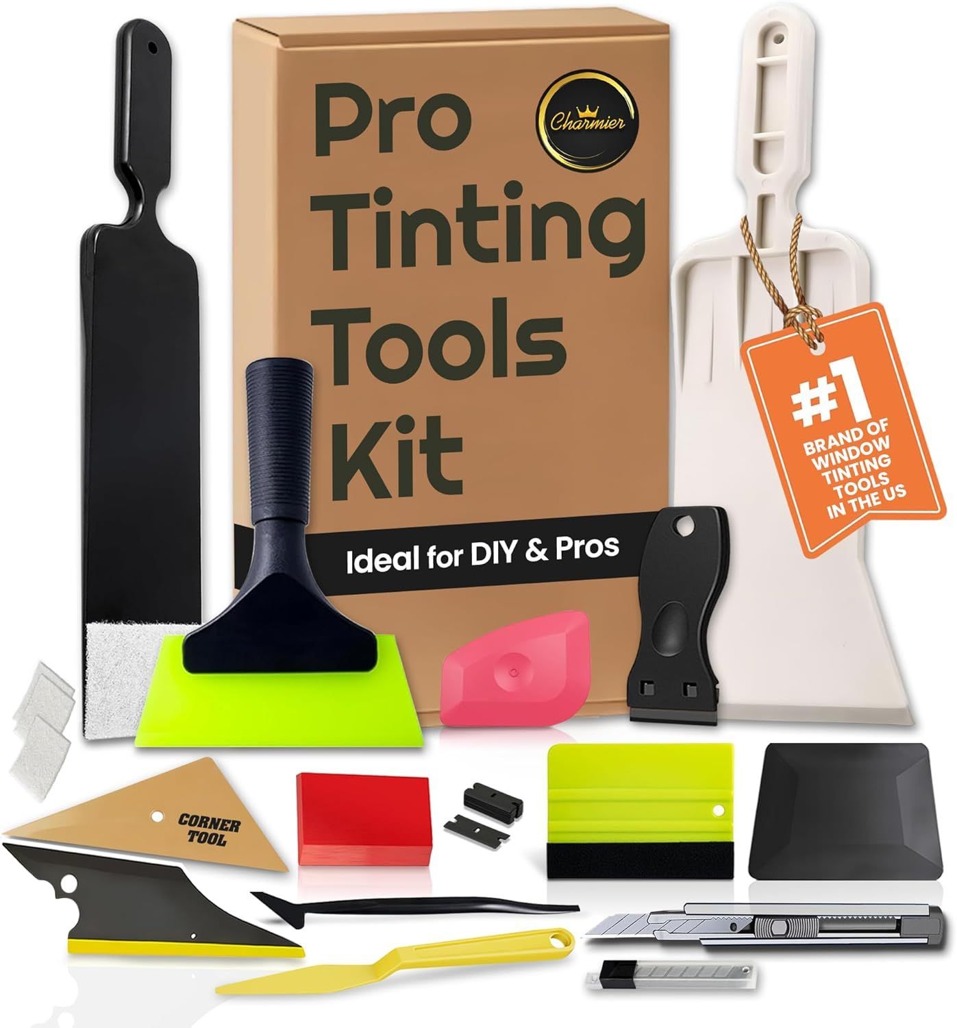 Window Tint Tool for Car Tinting Tools Windshield Back Window Squeegee Bulldozer Squeegee Scrubber Paddle Rubber for Car Wrapping Film Installation Auto Tint Kit Pro Set Window Tint Tool for Car Tinting Tools Windshield Back Window Squeegee Bulldozer Squeegee Scrubber Paddle Rubber for Car Wrapping Film Installation Auto Tint Kit Pro Set