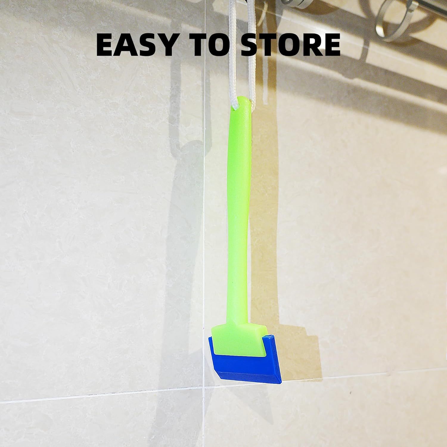 2Pack Car Mirror Wiper, Vehicle Tint Squeegee for Small Triangular Window, 6.2IN Long Handle, 2IN & 2.7IN Water Blade, Side Mirror and Rearview Wiper