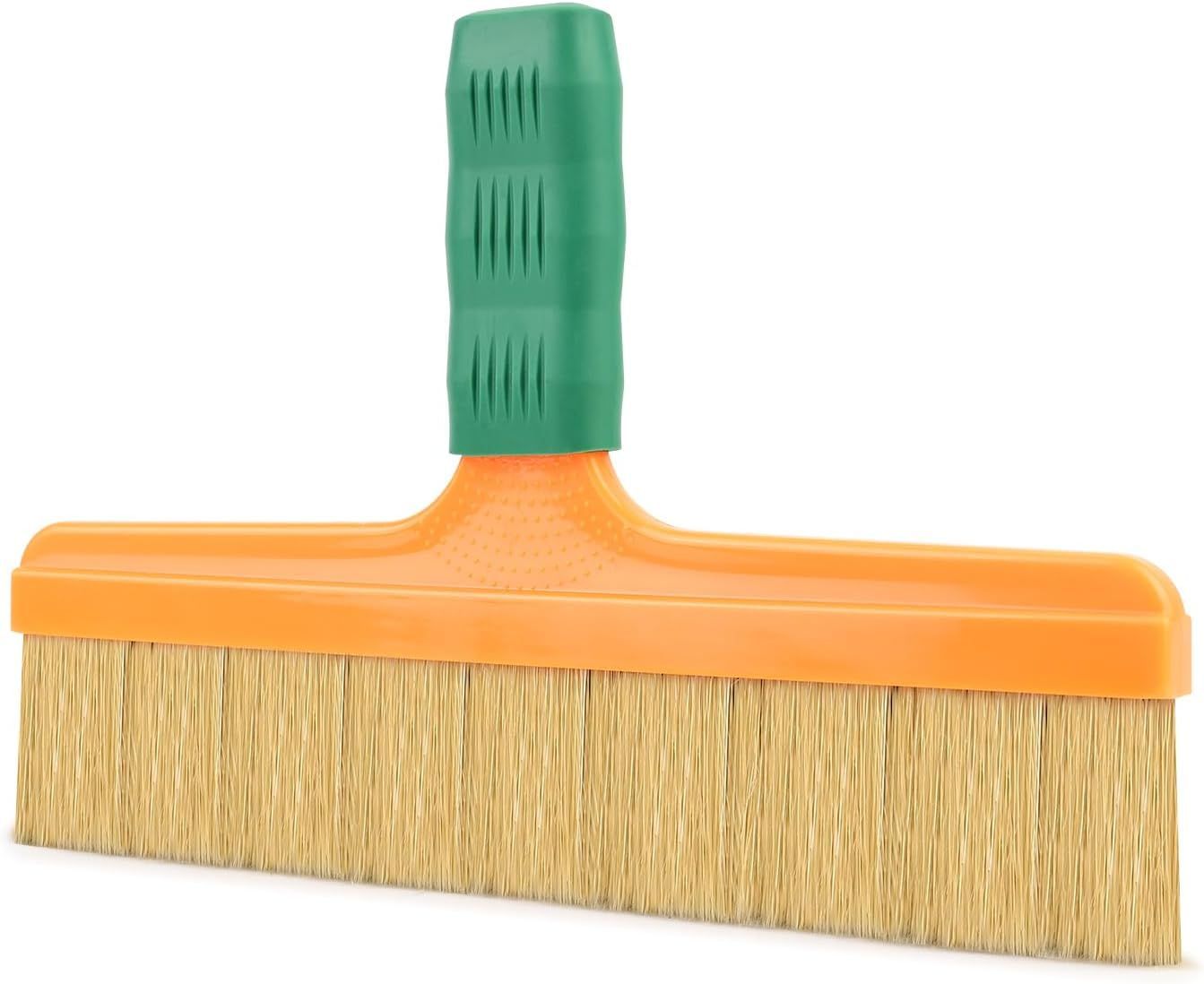 TINT Brush Tool, 12 TINT Brush Tool, 12" Professional Soft Boar Hair Bristle Car TINTING Brush with Rubber Handle for Vinyl Wrapping, Cleaning Interiors & Exteriors Car Wash Brush