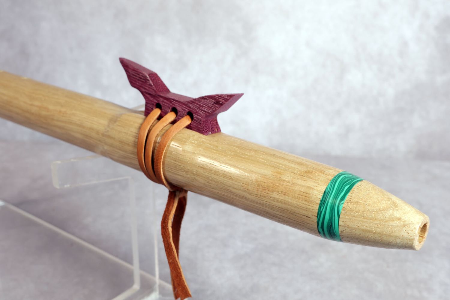 Kodiak Flute: Beautiful Exotic Black Limba Native American Flute-Tru-Stone Inserts F# 24 Kodiak Flute: Beautiful Exotic Black Limba Native American Flute-Tru-Stone Inserts F# 24