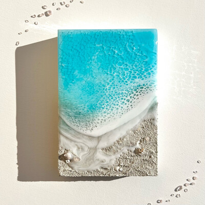 “Turquoise Love Mini” (4x6")