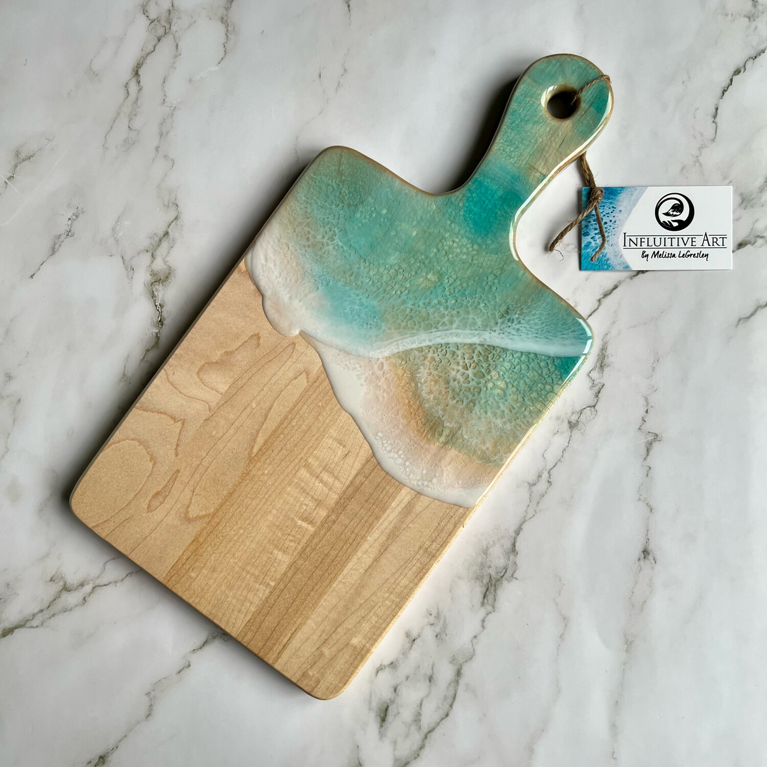 Beach Charcuterie Board With Handle