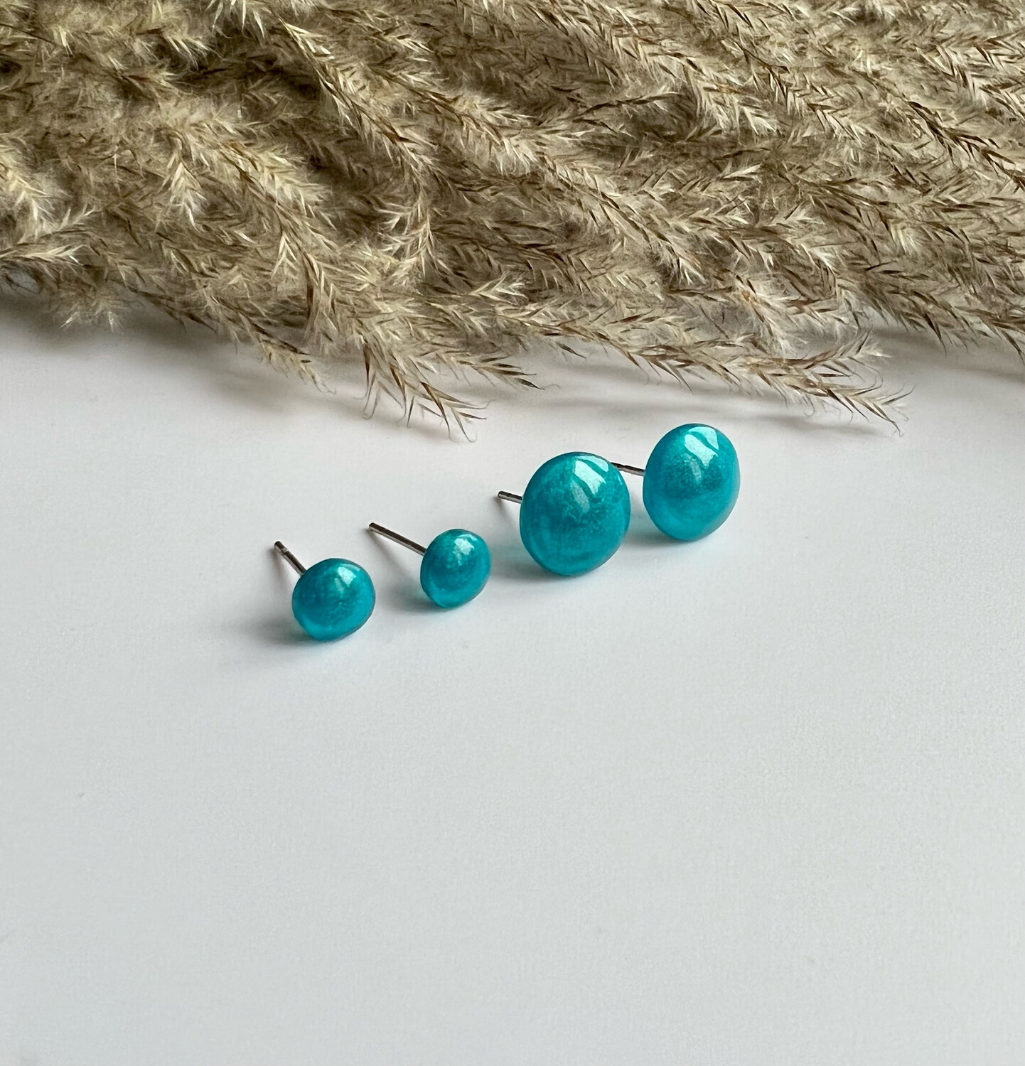 Small Turquoise Blue Studs (2 sizes)