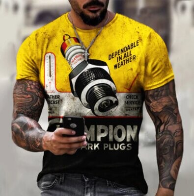 Camiseta impressão 3D