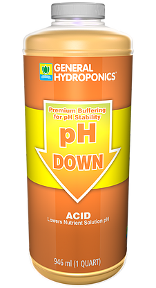 General Hydroponics pH Down Liquid Quart