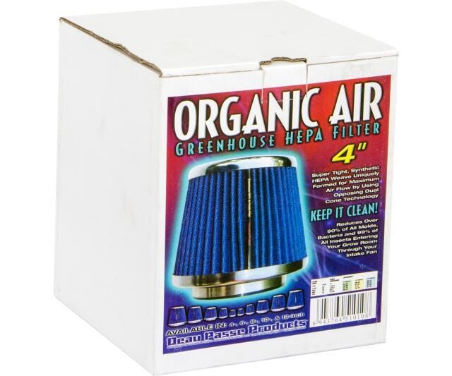 Organic Air 4" HEPA air filter Organic Air 4" HEPA air filter