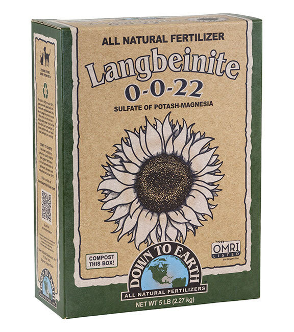 Down To Earth Langbeinite (Sul-Po-Mag) - 5 lb 