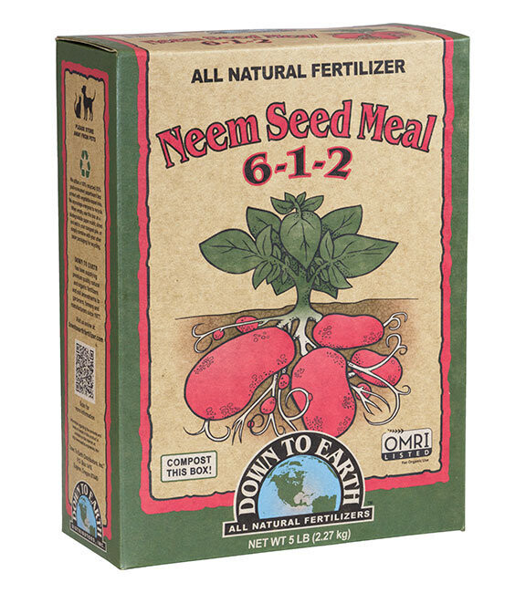 Down To Earth Neem Seed Meal - 5 lb