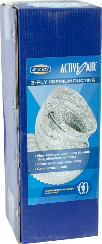 Active Air Premium Duct 4&quot;-25&#39;