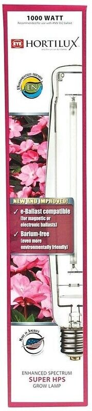 Hortilux Super HPS Enhanced Spectrum Bulb, 1000W