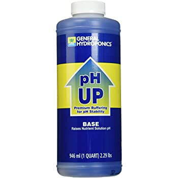 General Hydroponics pH Up Liquid Quart
